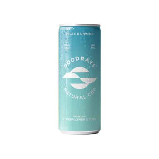 Goodrays 30Mg Cbd Elderflower &Amp; Yuzu Seltzer 250Ml