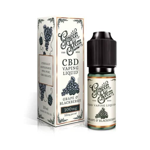 Grape &Amp; Blackcurrant Cbd Vape Liquid 100Mg Bottle