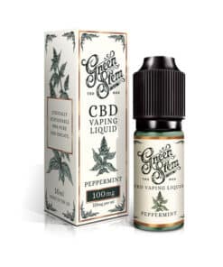 Peppermint CBD Vape Liquid 100mg Bottle