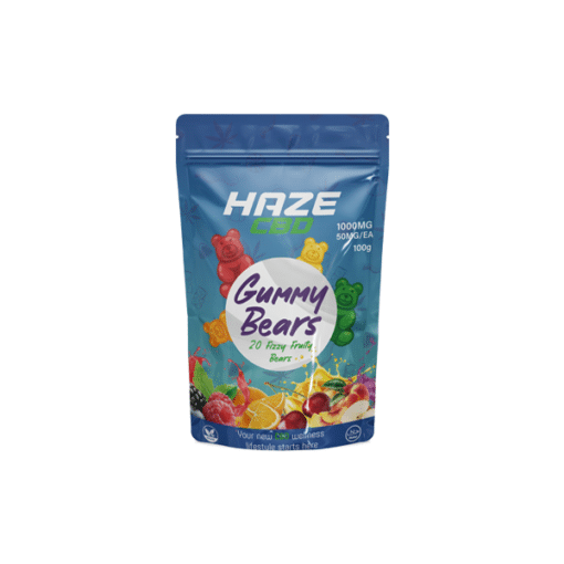 Haze Cbd 1000Mg Gummy Bears - 20 Pieces