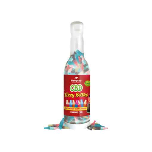 Hempthy 1500Mg Cbd Fizzy Bottles Gummy Mix - 300 Pieces