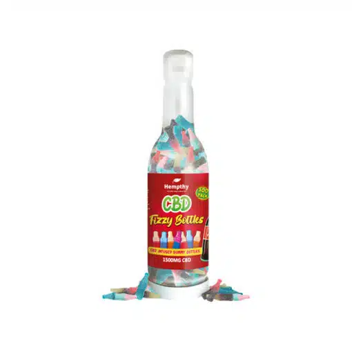 Hempthy 1500Mg Cbd Fizzy Bottles Gummy Mix - 300 Pieces