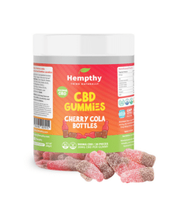 Hempthy 900mg CBD Cherry Cola Bottles - 30 Pieces