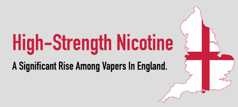Englands High-Strength Nicotine Rates Are Rising In Recent Years