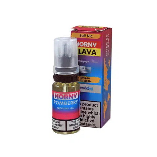 10Ml 20Mg Nicotine Salts Of Pomberry By Horny Flava Salts