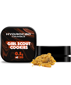 HydroCBD Crumble Girl Scout Cookies Half Gram