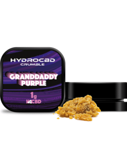 HydroCBD Crumble Granddaddy Purple 1 Gram