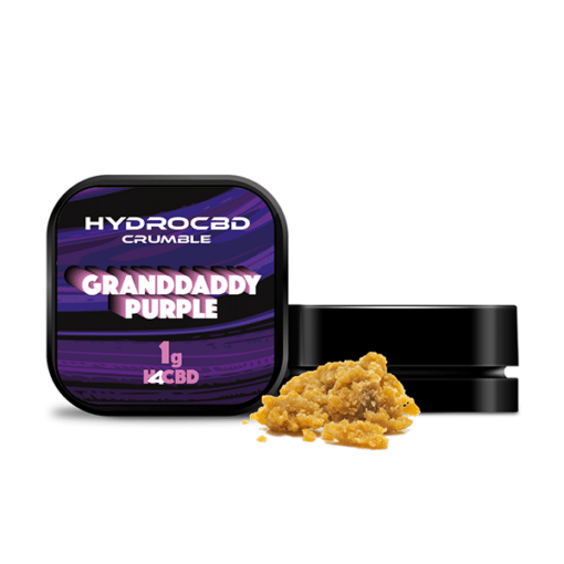 Hydrocbd Crumble Granddaddy Purple 1 Gram