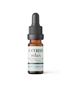 i-Cann Relax 10% Peppermint Infused CBD Oil - 10ml