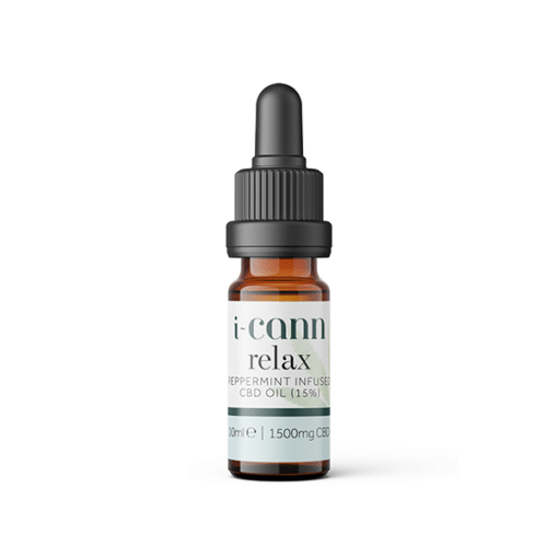 I-Cann Relax 15% Peppermint Infused Cbd Oil - 10Ml
