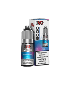 Ivg 6000 Bubblegum Berry Wave Bar Salt Eliquid