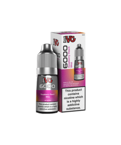 Ivg 6000 Raspberry Punch Bliss Bar Salt Eliquid