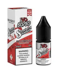 I VG - Strawberry Sensation 50/50 Eliquid