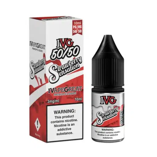 I Vg - Strawberry Sensation 50/50 Eliquid