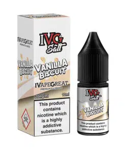 IVG Vanilla Biscuit 20mg Nic Salt
