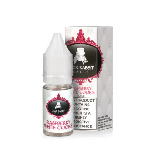 Jack Rabbit Salts - Raspberry White Cookie 10Ml 20Mg