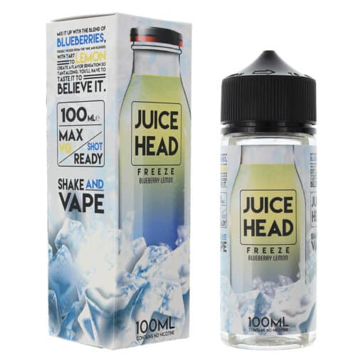 Blueberry Lemon Freeze 100Ml 0Mg Short Fill