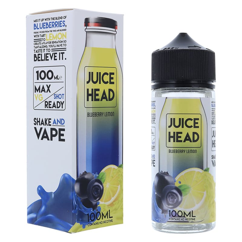 Zesty Blueberry Lemon 100ml By Juice Head ELiquids UK