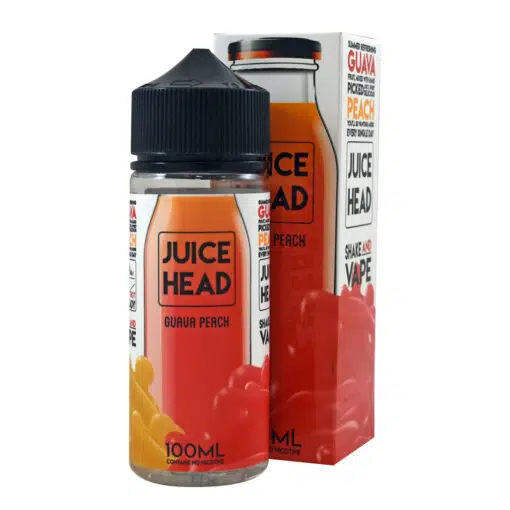 Juice Head Guava Peach 100Ml Eliquid Short Fill
