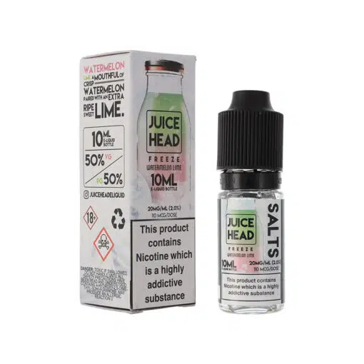 Juice Head Salts - Watermelon Lime Freeze 10Mg &Amp; 20Mg
