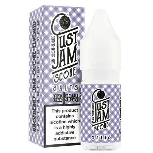 Just Jam Salts - Raspberry Scone 10Mg &Amp; 20Mg