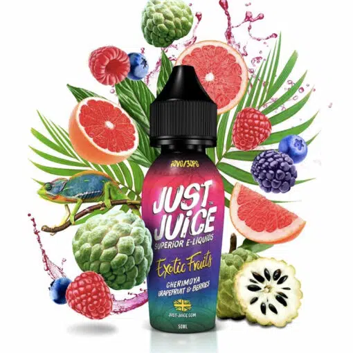 Cherimoya Grapefruit &Amp; Berries 50Ml 0Mg Short Fill