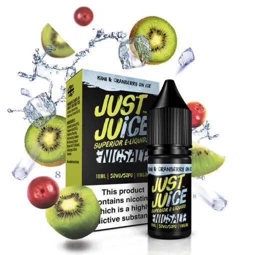 Just Juice Salt - Kiwi Cranberry Ice