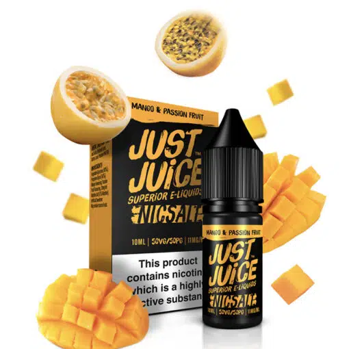 Just Juice Salts - Mango &Amp; Passion Fruit Nic Salt