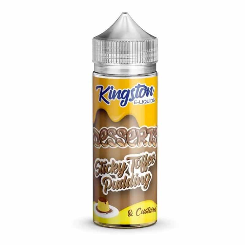 Sticky Toffee Pudding By Kingston Sticky Toffee Pudding 100Ml 0Mg Short Fill
