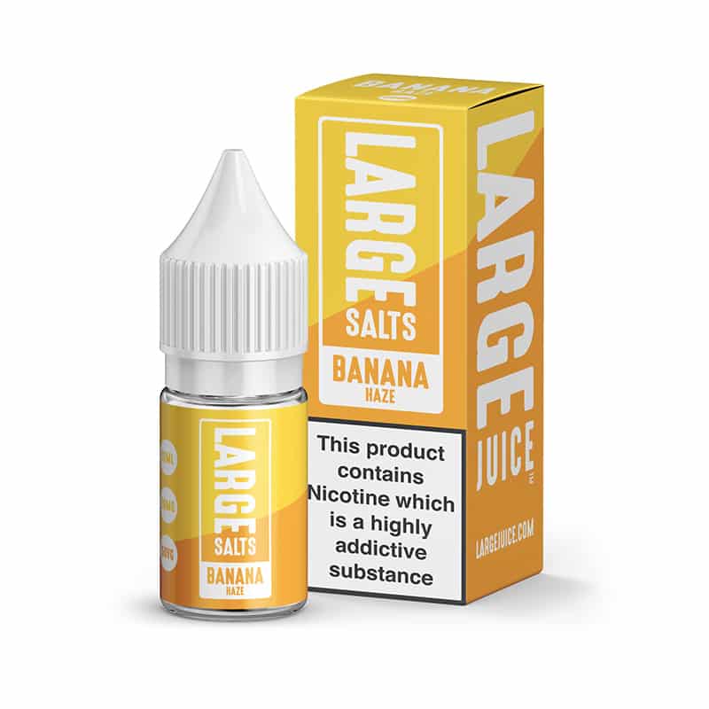 Banana Haze By Large Salts 20mg Nic Salt ELiquids UK