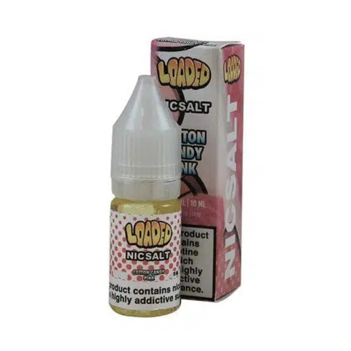 Loaded Nic Salts - Cotton Candy 10Mg &Amp; 20Mg