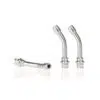 Long Angled Bulb Style Stainless Steel Drip Tips