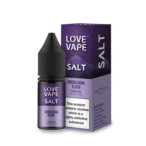 Love Vape Bubblegum Slush Nic Salt