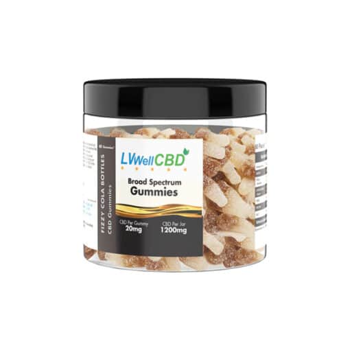 Lvwell Cbd 1200Mg Cbd Fizzy Cola Bottle Gummies - 60 Pieces