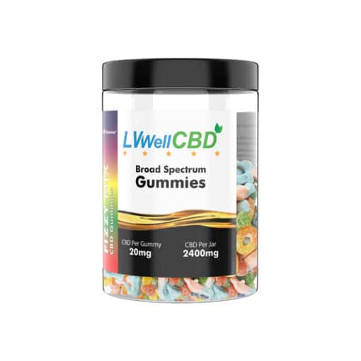 Lvwell Cbd Broad Spectrum 2400Mg Fizzy Gummies
