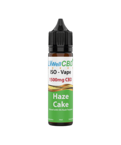 LVWell CBD Iso-Vape 1500mg CBD E-liquid 50ml (50VG/50PG)