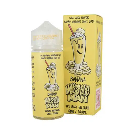 Marina Vape Banana Milkshake Man E-Liquid 100Ml