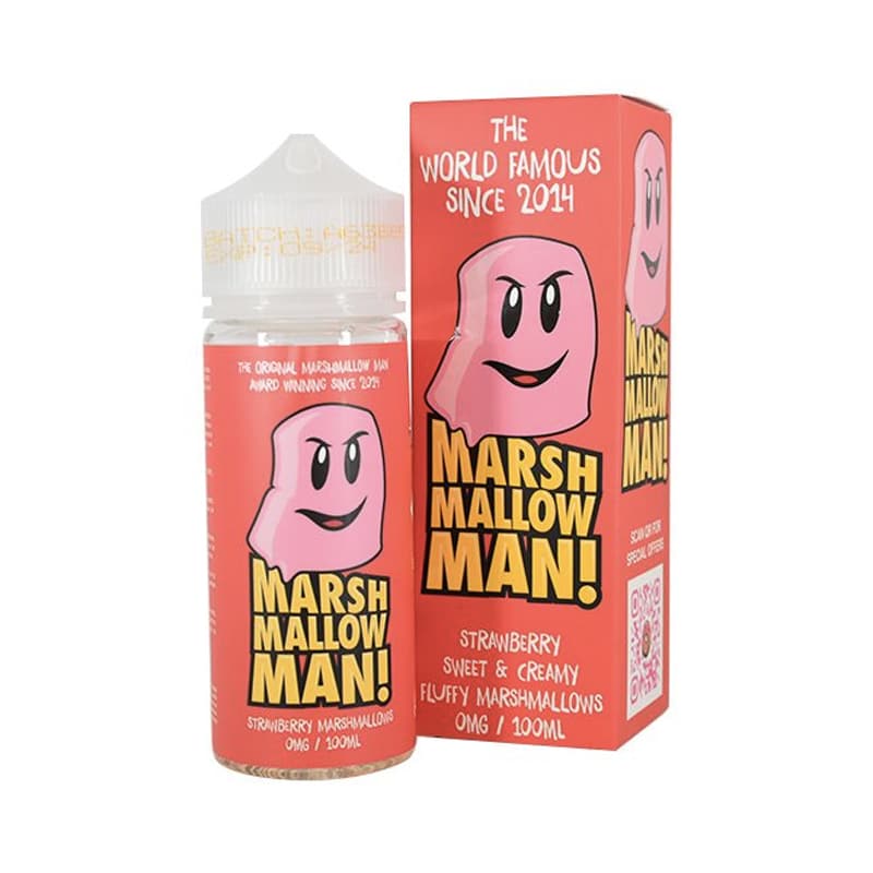 Strawberry Marshmallow Man By Marina Vapes ELiquids UK