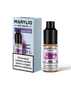 Maryliq Nic Salts In 10Mg Maryliq Blueberry Sour Raspberry 20Mg