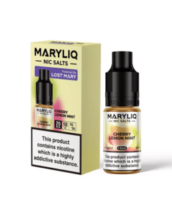 Maryliq Nic Salts In 10Mg Maryliq Cherry Lemon Mint 20Mg