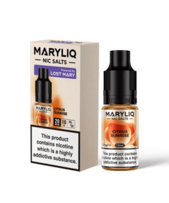 Maryliq Nic Salts In 10Mg Maryliq Citrus Sunrise 20Mg