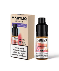 Maryliq Nic Salts In 10Mg Maryliq Peach Ice 20Mg