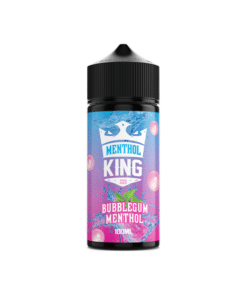 Menthol King 100Ml Short Fills Menthol King Bubblegum Menthol 100Ml 0Mg