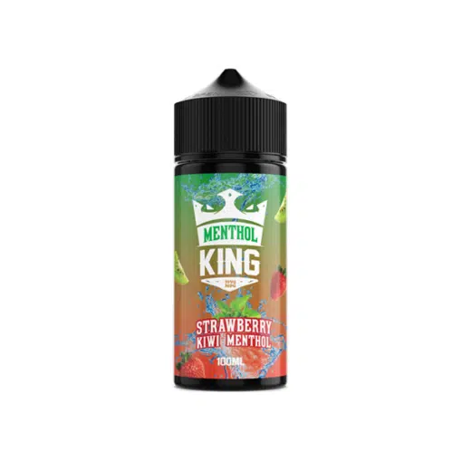 Menthol King Strawberry Kiwi 100Ml 0Mg
