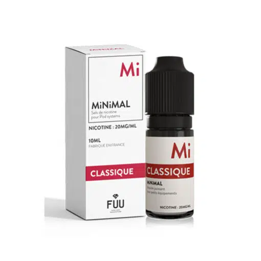 Fuu Minimal Salts - Classic 10Ml Nic Salt