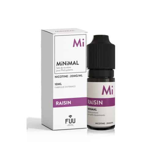 Minimal Grape Nic Salt 10Mg &Amp; 20Mg