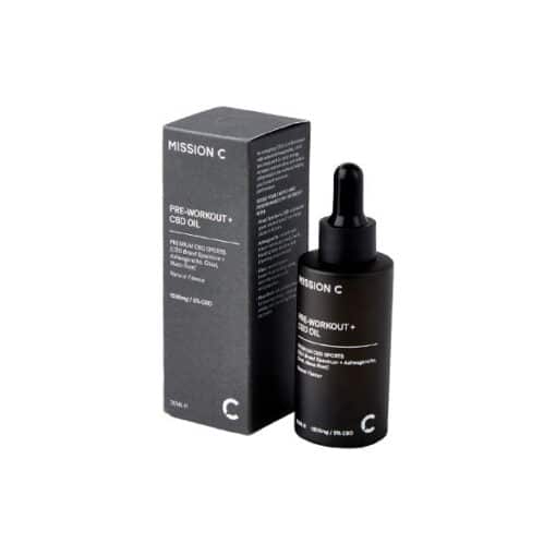 Mission C Pre-Workout + 1500Mg Cbd Oil - 30Ml