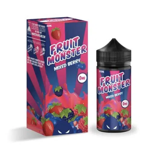 Fruit Monster - Mixed Berry 100Ml 0Mg Short Fill