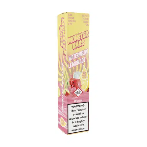 Monster Bars Watermelon Lemonade (2%) Disposable