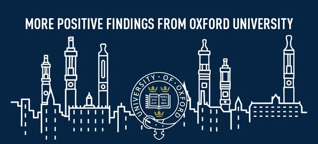 More Positive Findings On Vaping From Oxford University